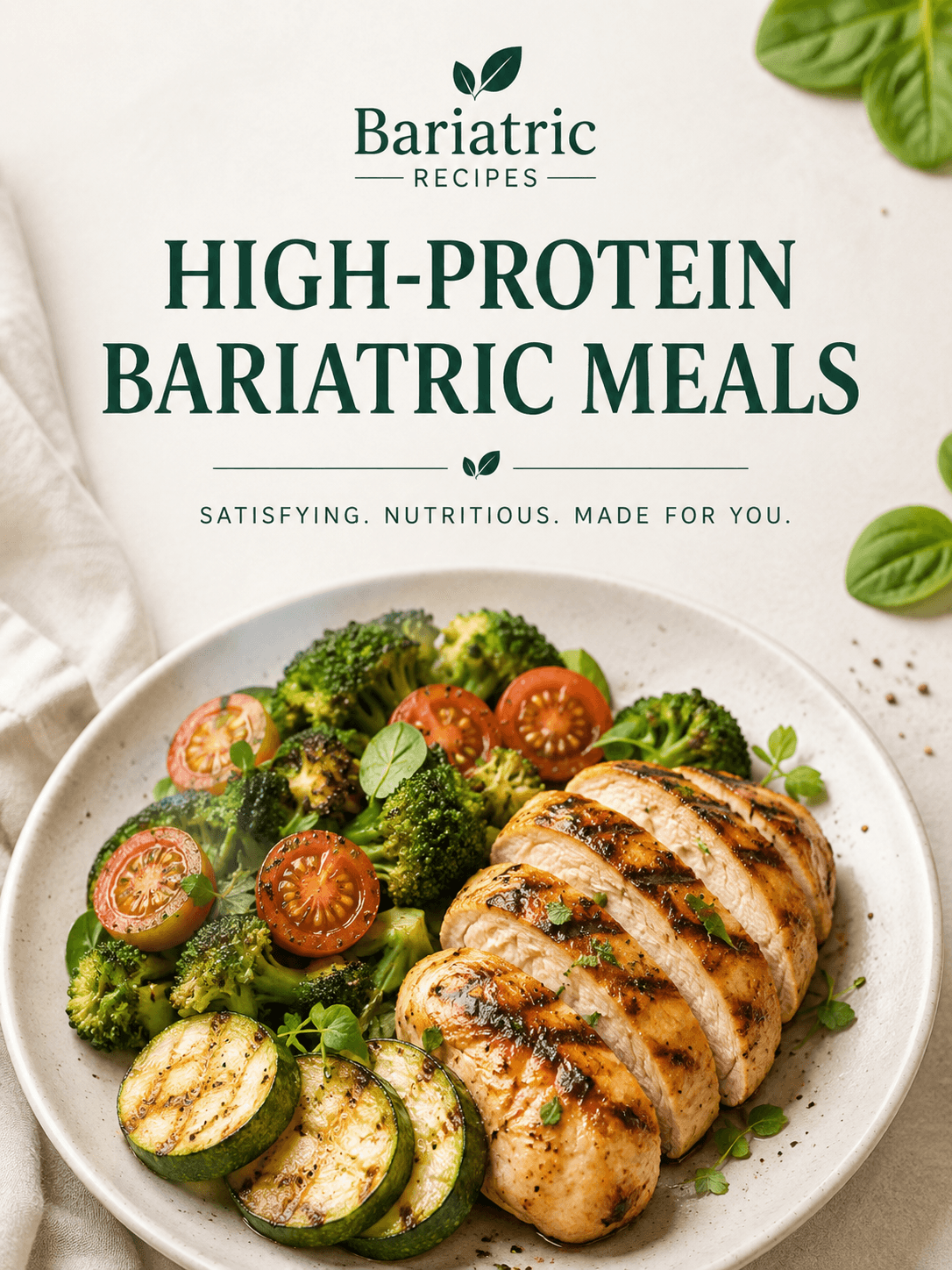 High-Protein Bariatric Meals e-book cover