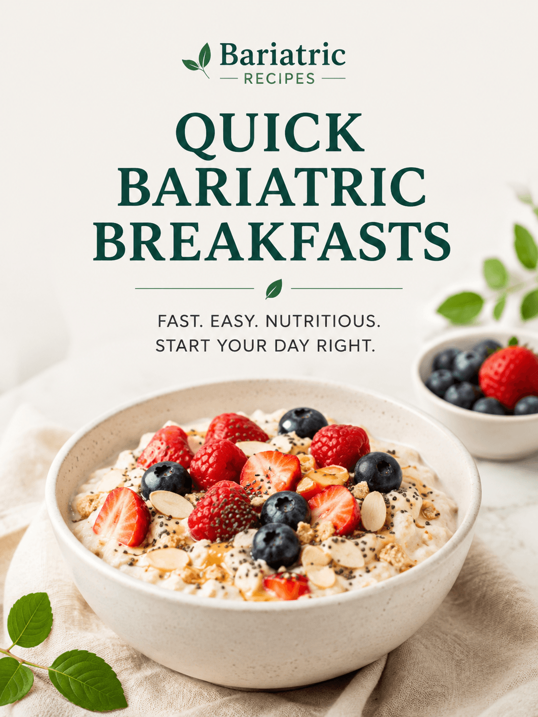 Quick Bariatric Breakfasts e-book cover