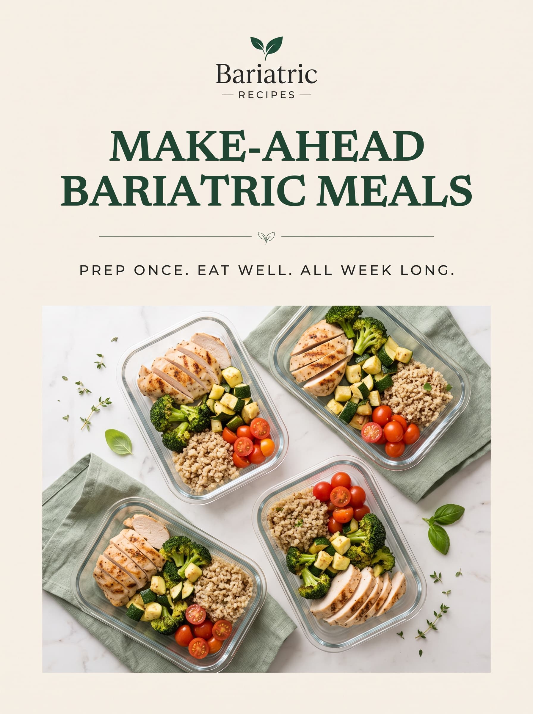 Make-Ahead Bariatric Meals cover